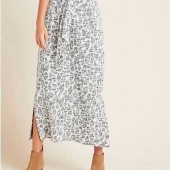 Anthropologie Dolan Left Coast Taleen Midi Dress in Black / White size S NWOT - Picture 5 of 7